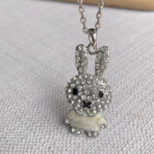 Miffy long pendant necklace